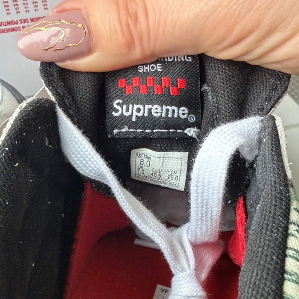 Supreme Vans Skate Grosso Mid “Dollar Bill” 💵 - Picture 8 of 12